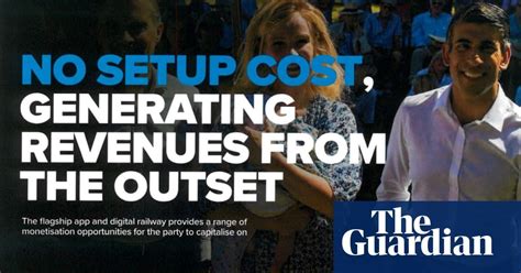 Tories planned to make millions from members’ data with ‘True .